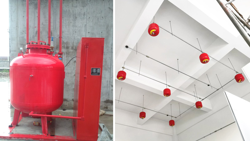 油泵房自動(dòng)滅火系統(tǒng)