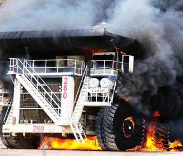 礦用車(chē)輛火災(zāi)原因
