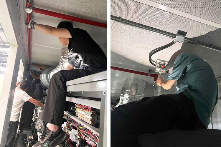 發(fā)電機組儲能集裝箱七氟丙烷滅火系統(tǒng)1