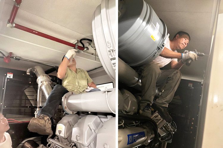 發(fā)電機組儲能集裝箱七氟丙烷滅火系統(tǒng)1