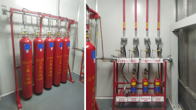 汽車噴漆涂裝車間氣體滅火系統(tǒng)