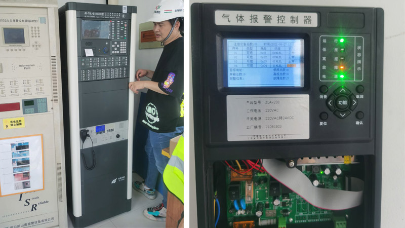 汽車(chē)涂裝車(chē)間消防氣體滅火系統(tǒng)