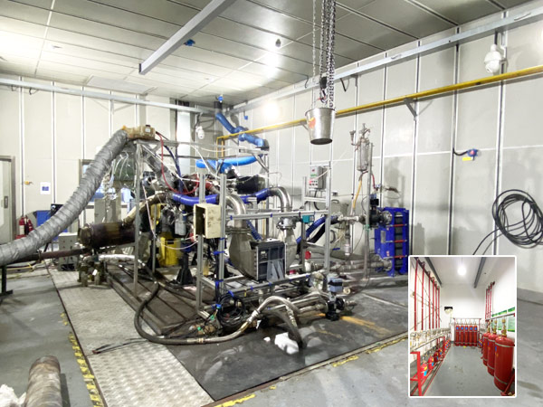 發(fā)動(dòng)機(jī)實(shí)驗(yàn)室氣體滅火系統(tǒng)