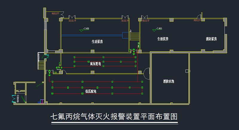 配電室氣體滅火設(shè)計方案